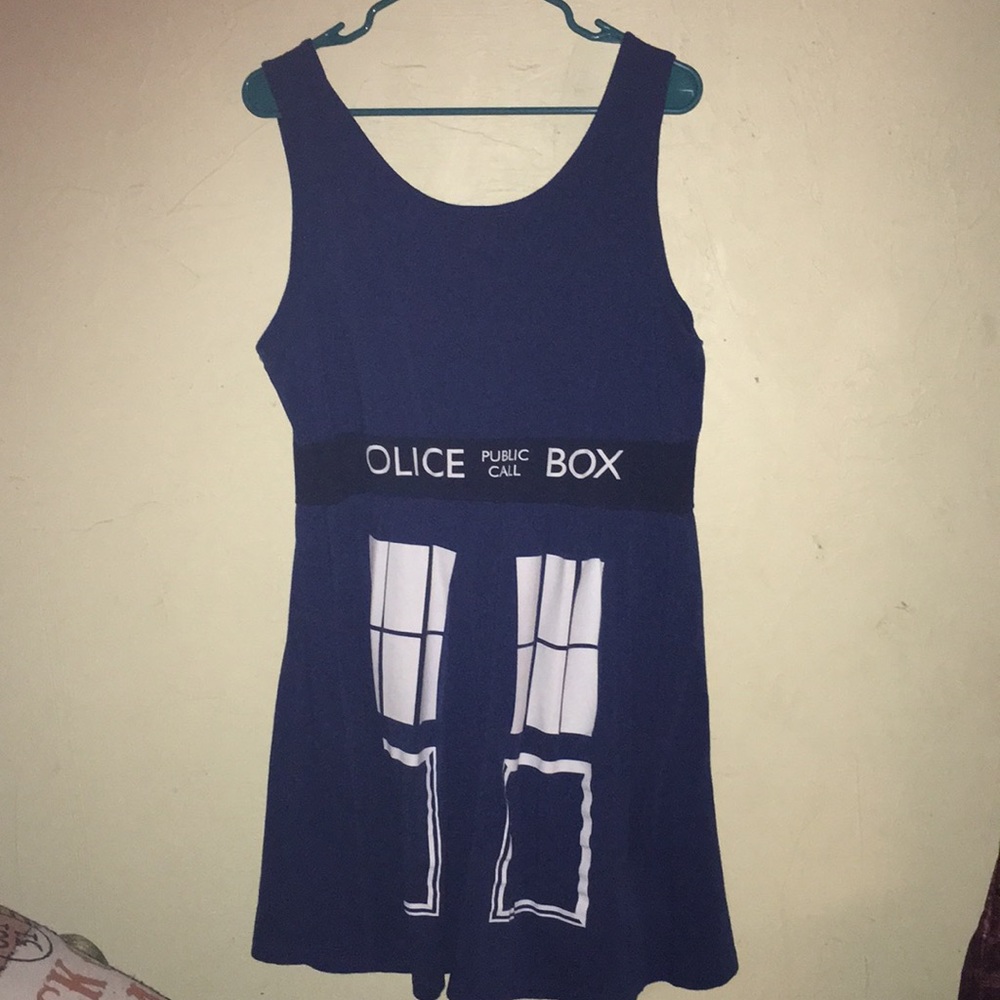 doctor who tardis dress 🌼😊❤️